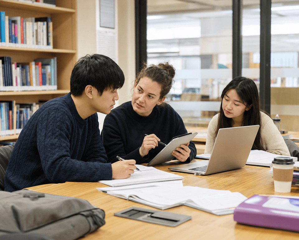 留学中:学术指导